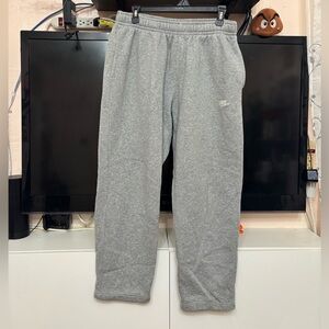 Nike Sweatpants Men's Fleece Bungee Pants Gray